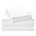 400 Thread Count Cotton Sheets Set 100 %Cotton Pure Sateen Weave Long Staple Ultra Soft 4 Piece Bed Sheet Sets